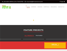 Tablet Screenshot of ithrasolutions.com
